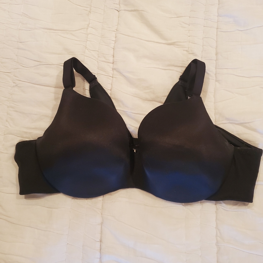 CACIQUE Backsmoother BLACK Bra 46C